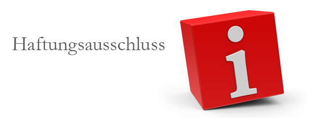 Haftungsausschluss