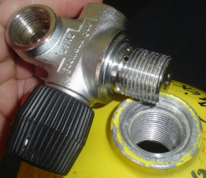Flaschengewinde M25x2 ISO