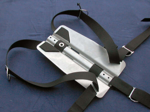 Backplate mit Harness